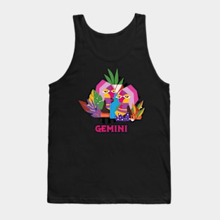 LGBTQ ZODIAC GEMINI Tank Top